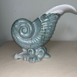 SEAFOAM HAEGER CRAFTMAN’S MARK GLAZE VASE 1999 Holds WATER